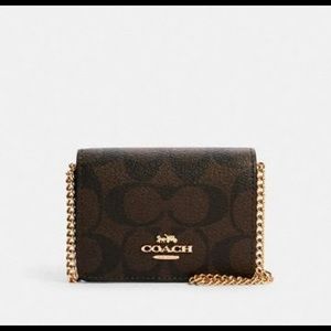 Mini Coach Wallet Crossbody